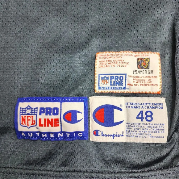 Champion Pro‎ Line Chicago Bears Rashan Salaam Rookie Jersey #31 NFL Size 48 - Picture 4 of 11